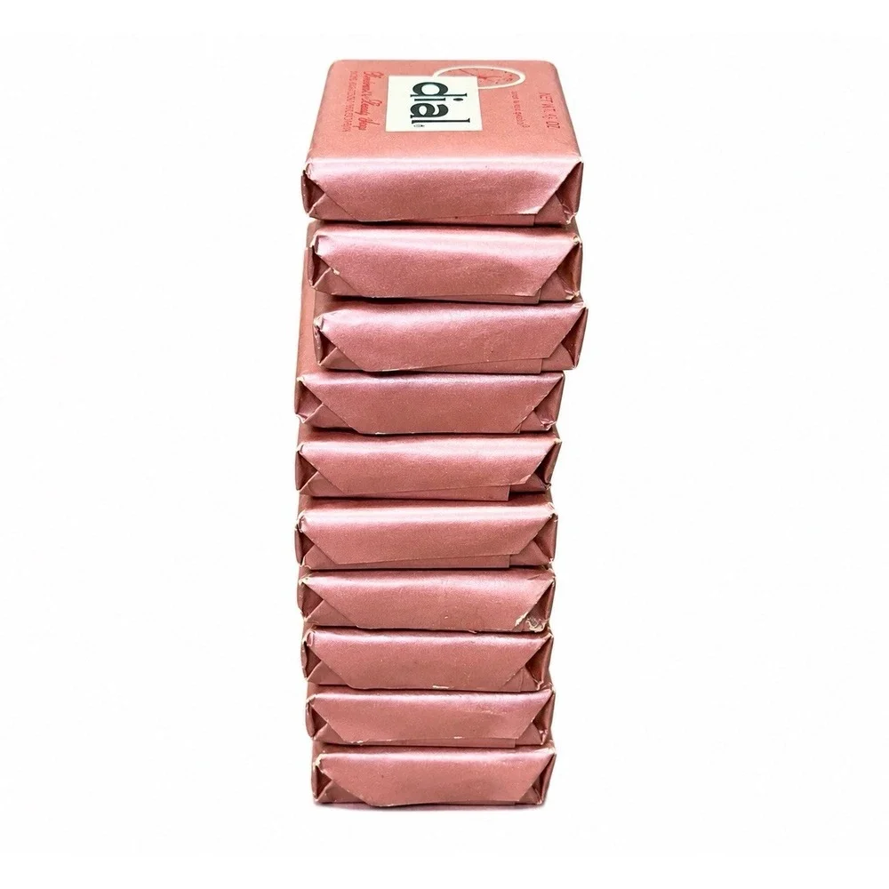 Vintage Dial Bar Soap Pink Deodorant & Beauty Bars 1/2 oz NOS Sealed- Lot of 58